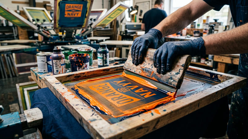 Proses Sablon Aneka Sablon Padang